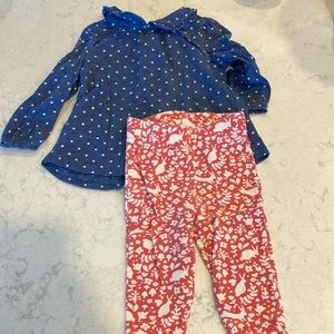Baby Girl Mini Boden Outfit